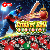Cricket Ball Roulette live game tile icon
